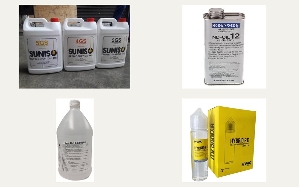 Oil at Quick Cool Auto AC