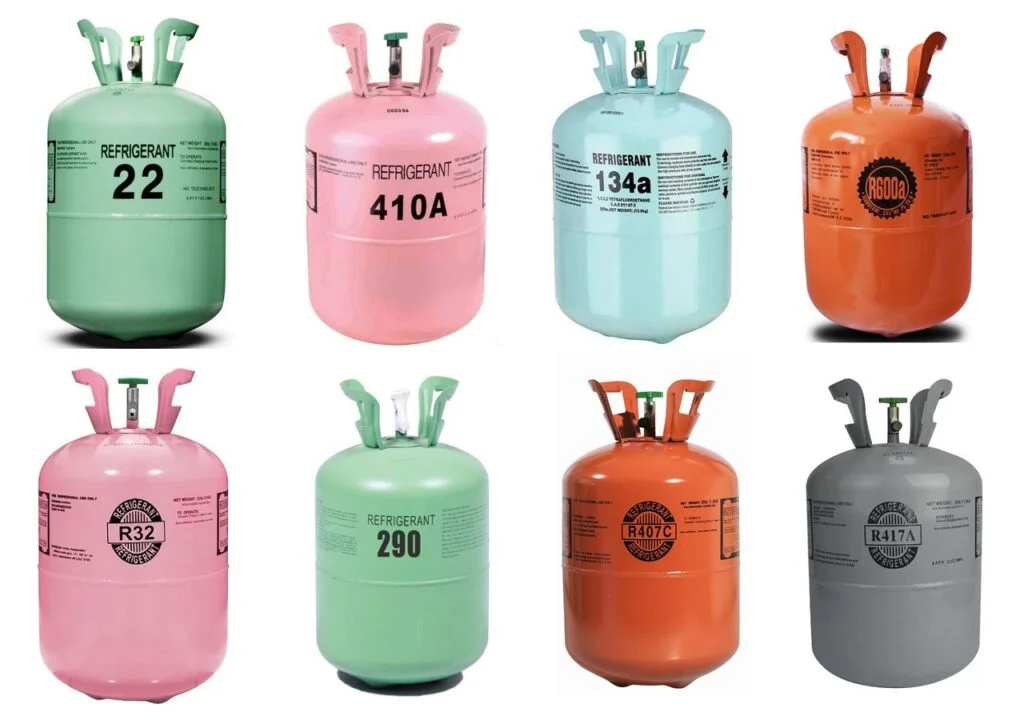 Refrigerant Gas Cans at Quick Cool Auto AC